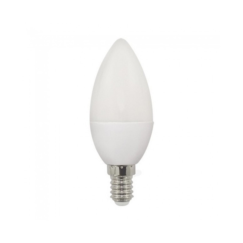 BOMBILLA LED VELA E14 6W 576lm 270º 3000K