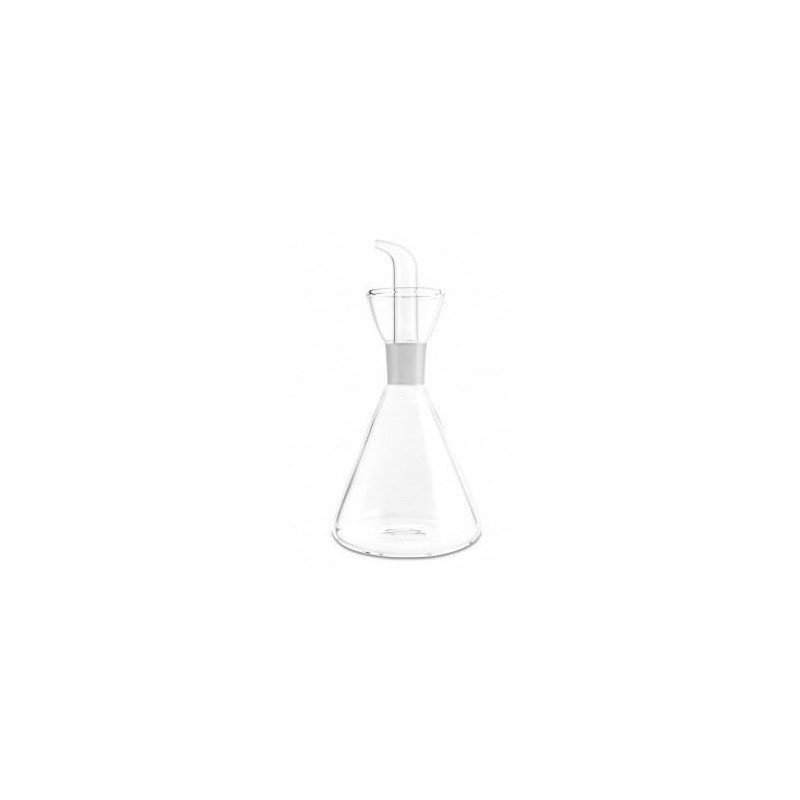 Aceitera-Vinagrera Cristal Conica Antigoteo 125ml