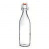 BOTELLA TRANSPARENTE 1LTR C/TAPON GIARA