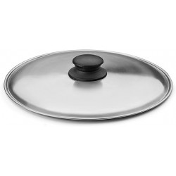 Tapa voltea-tortilla inox 26 cm