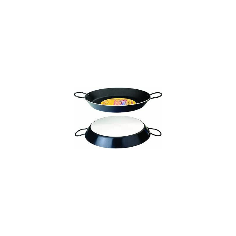 Paellera Aluminio Nero 30 Cm. Ibili