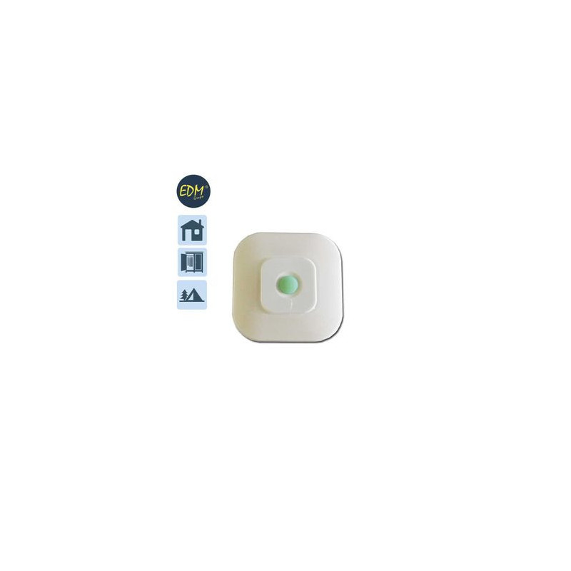 Luz Led Para Pared Adhesiva Con Interruptor 8 Leds