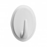 COLGADOR PLAST.BLANCO"MINI" BL.3 UN