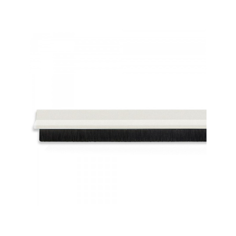 BURLETE ADHES CEPILLO 1MX45MM TRANS.