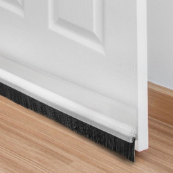 BURLETE ADHES CEPILLO 1MX45MM TRANS.