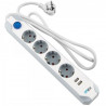 Onlex base pro TT 4 tomas/2 USB cable 1,5M