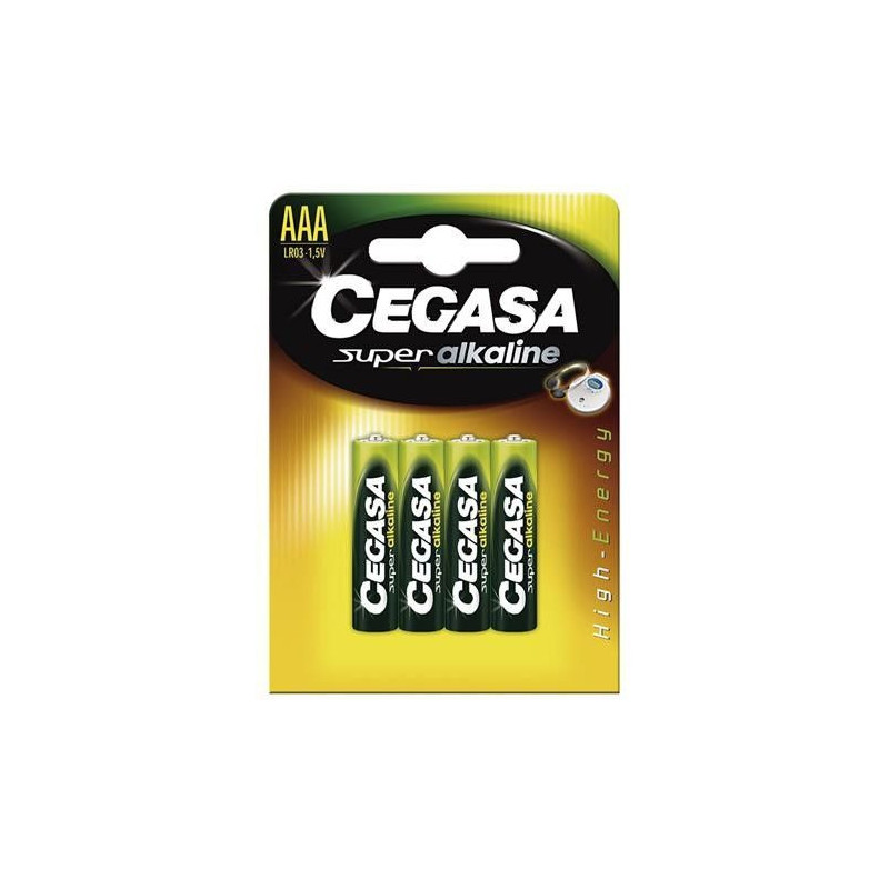 Pilas Alcalinas Lr03 Cegasa Bl 4 U