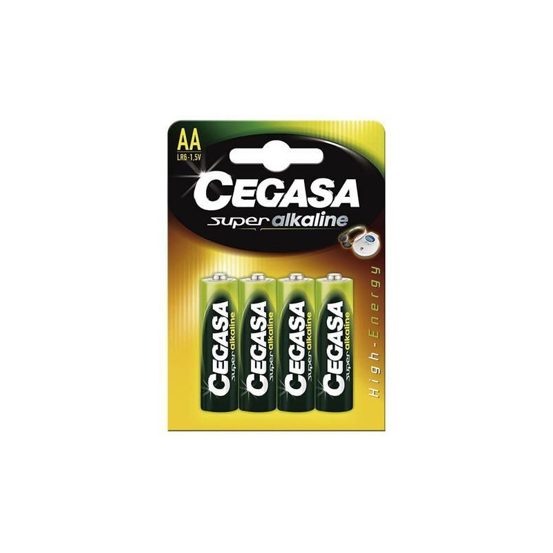 Pilas Alcalinas Lr06 Cegasa Bl 4 U