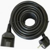 ONLEX alargo manguera negro 10/16A 3x1,5mm. 10mts.
