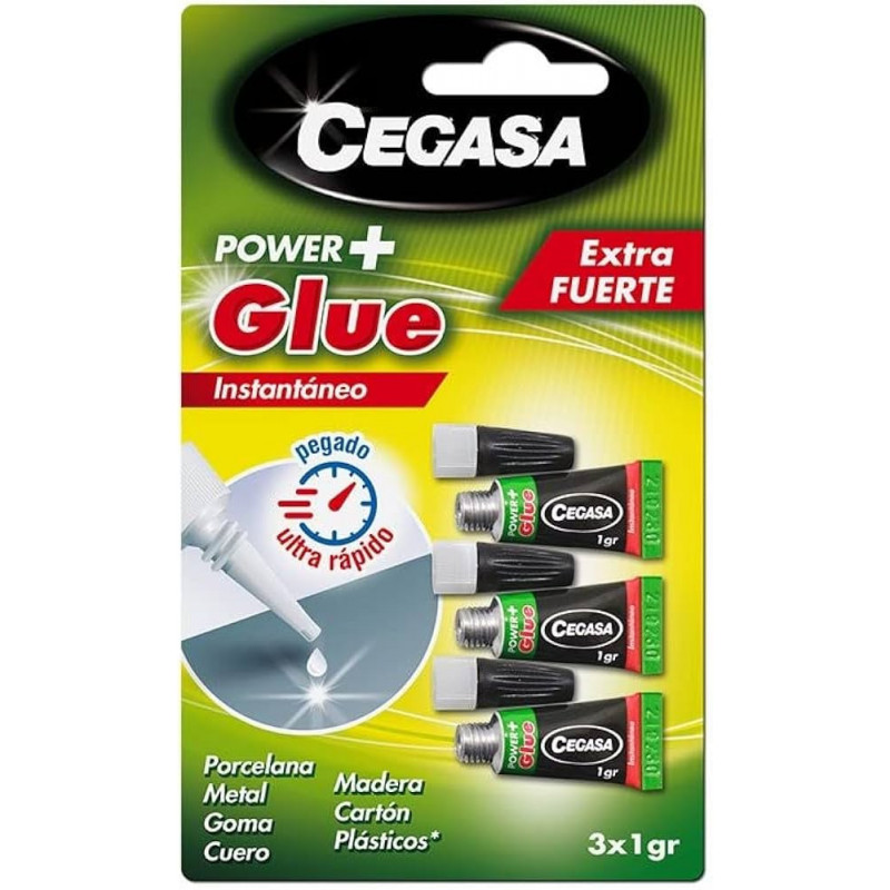 Cegasa power + glue instantaneo