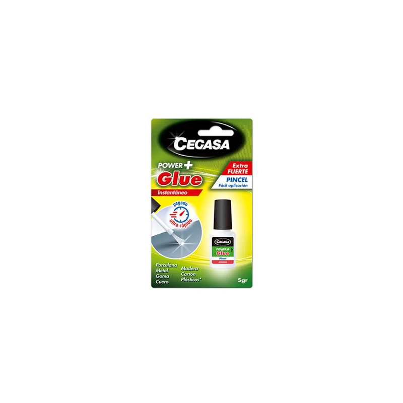 Cegasa power + glue instantaneo pincel