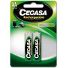 Pilas Recargables Cegasa Hr6 2100 Mah (2Unidades)