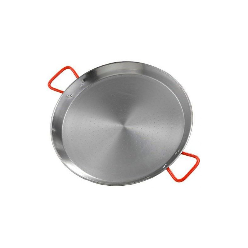 La ideal paella de acero pulido 50cm