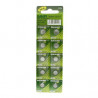 Pack de 10 uds Pilas tipo botón alcalinas. 1.5 V Electro Dh 52.540/LR41