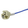Electro dh portalamparas halogeno esteatita 0.75x150mm